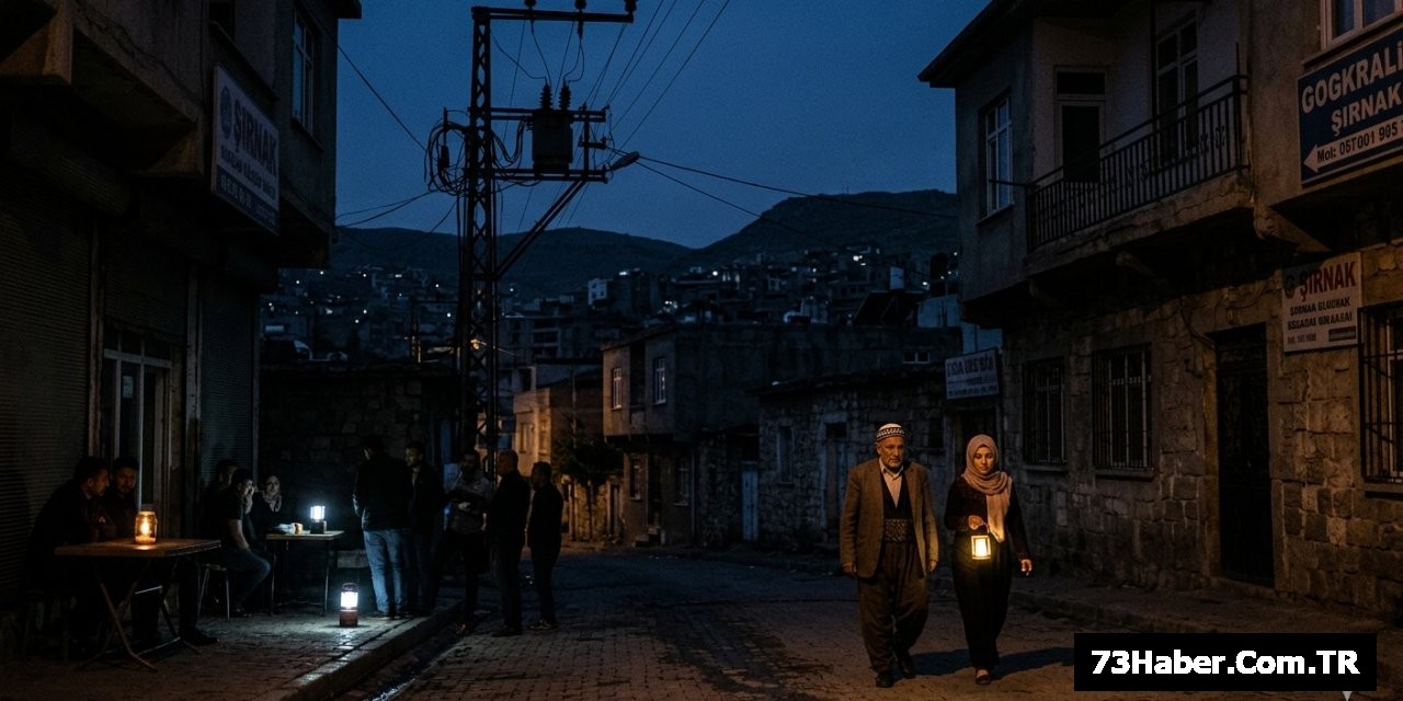 Şırnak'ta Elektrik Kesintisi Uyarısı!