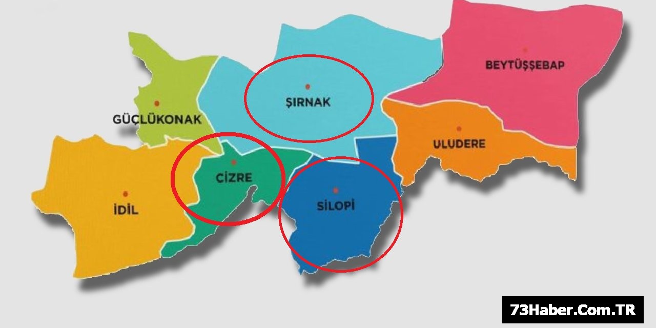 Şırnak, Cizre ve Silopi'de Önemli Tarihler