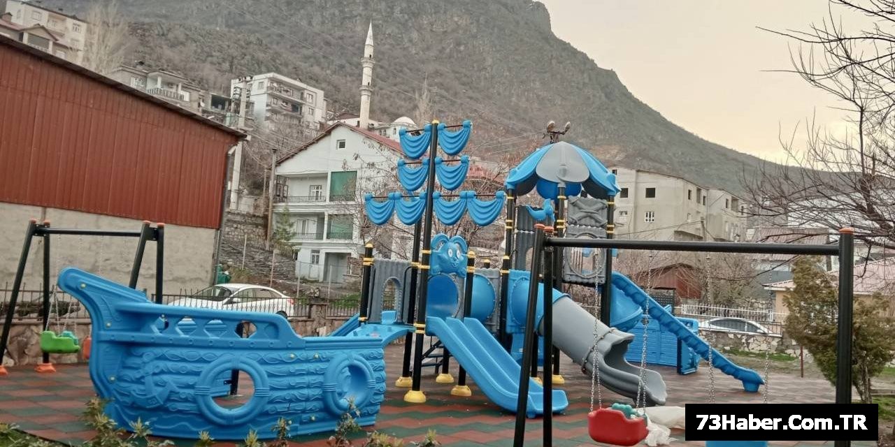 Beytüşşebap'ta Çocukların Yeni Keyif Merkezi