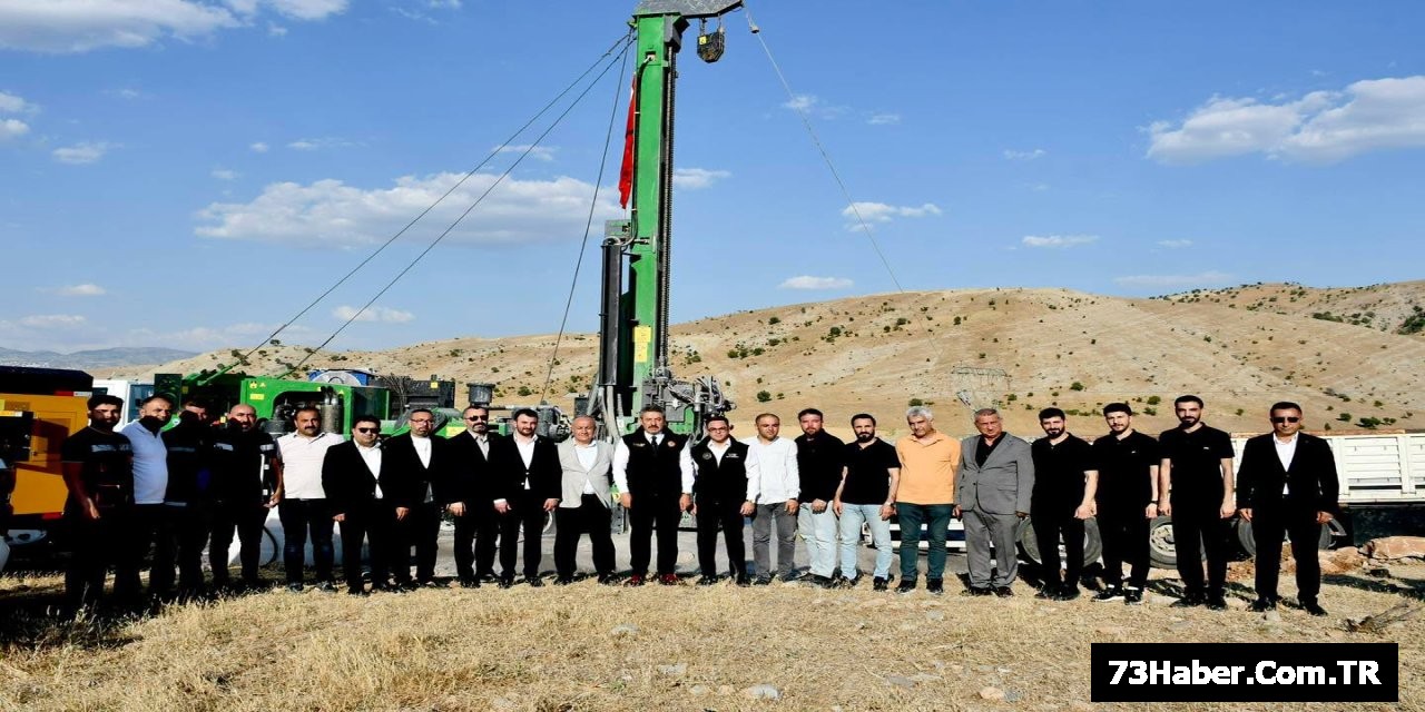 Şırnak'ta 700 Metre Uçurumda Sondaj Devi