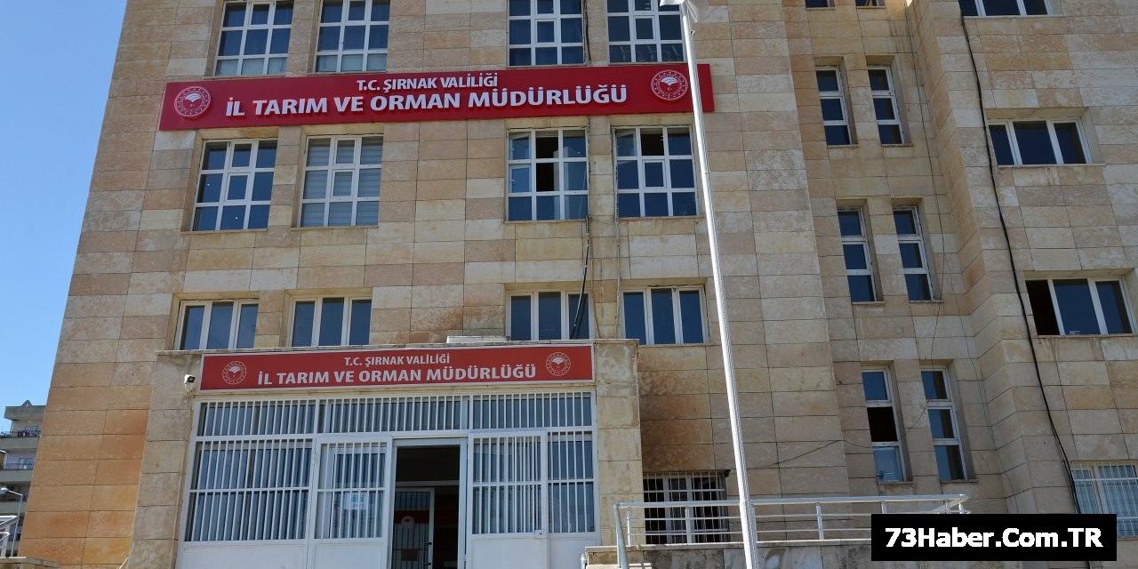 Şırnak'ta Tarım Uyarısı!