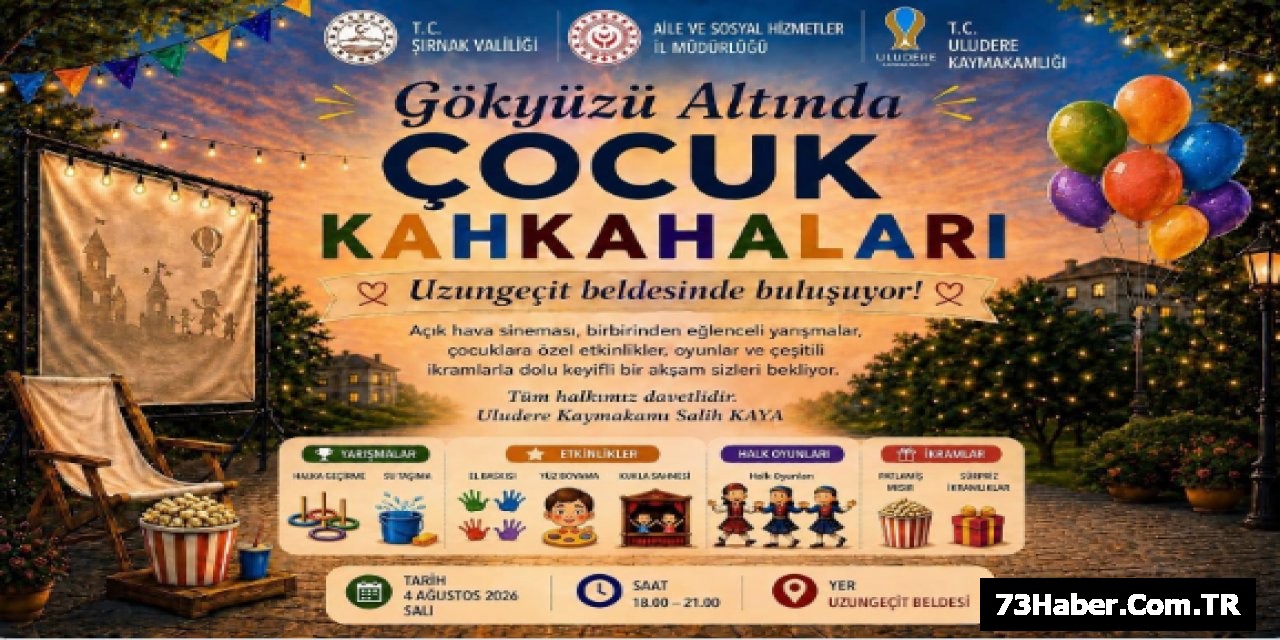 Uludere'de Çocuk Festivali