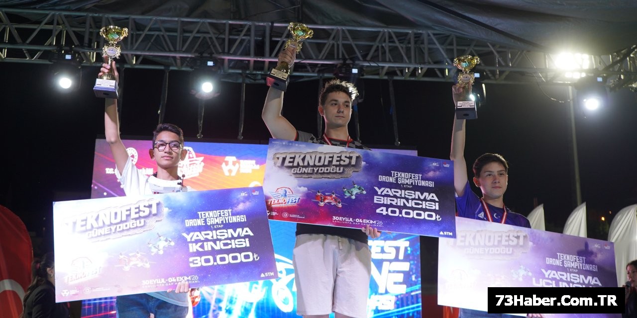 TEKNOFEST'te Drone Şampiyonları
