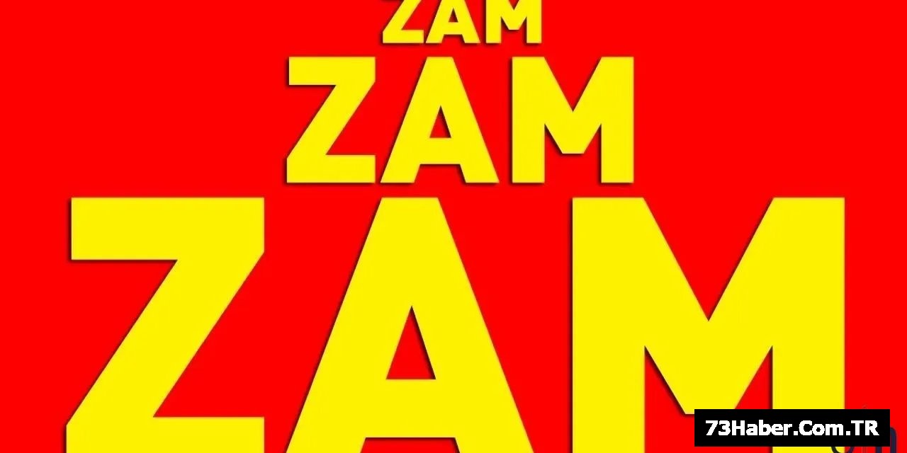 Şırnak'ta Şok Zam!