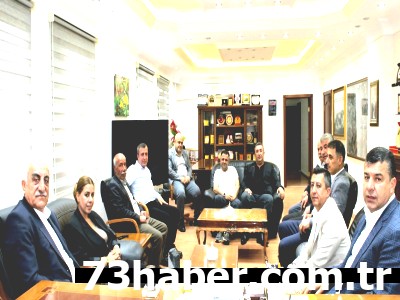 DEM Parti'den Şırnak Ticaret Odası'na Sürpriz Ziyaret! Ne Konuşuldu?