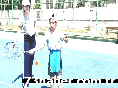 Şırnak'tan Tenis Sevinci: Özel Çocuklar Kortta!