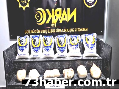 Şırnak'ta Buz Dağı Eridi: 30 Kilo Metamfetamin Yakalandı!