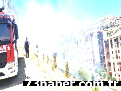 Şırnak Alevlere Teslim: Merkezde Korkutan Yangın!
