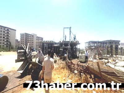 Cizre'de Kaçak Yapıya Savaş Açıldı! Yıkım ve Ceza Kapıda