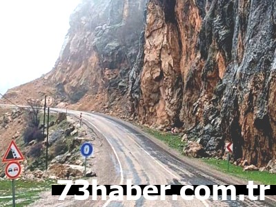 Şırnak-Siirt Yolu'nda Tehlike! Kaya Düşmeleri Can Yakabilir