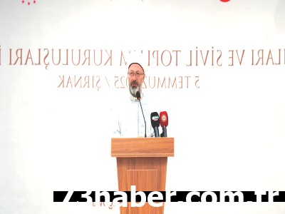 Diyanet Başkanı Şırnak'ta: STK'larla Kritik Buluşma!