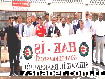 HAK-İŞ'ten Şırnak'ta Şehitlere Vefa: Dualarla Andılar