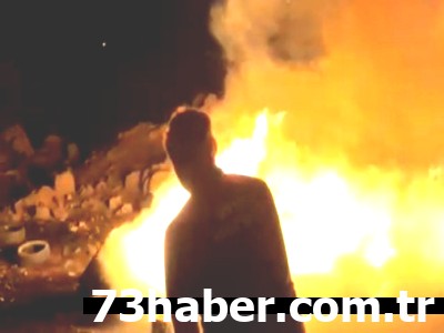 Cizre'de Lastik Alevi: Dumanlar Yükseldi, Panik Yaşandı!