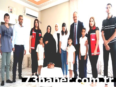 Şırnak'ta Yürekleri Isıtan An: Şehit Çocuğuna Unutulmaz Doğum Günü!