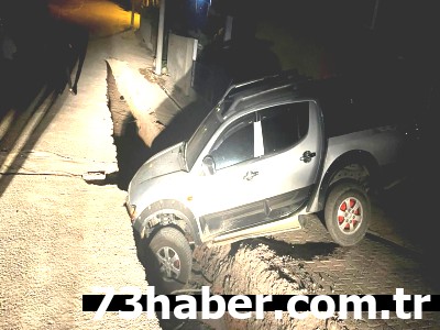 **Silopi'de Tuzak Çukurlar: Sürücüler Kabusu Yaşıyor!**