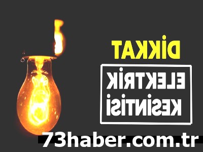 Şırnak'ta Elektrikler Gitti! Hangi İlçe Karanlıkta? İşte Kesinti Haritası!