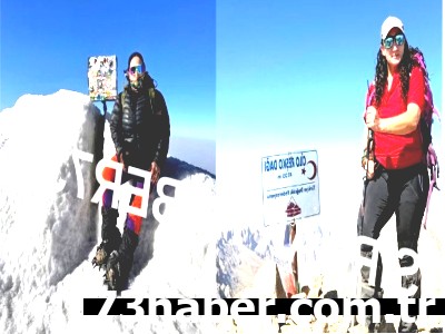 Şırnaklı Kader'den Zirve Üstüne Zirve! Bir Ayda İki Efsane Dağ Fethetti!